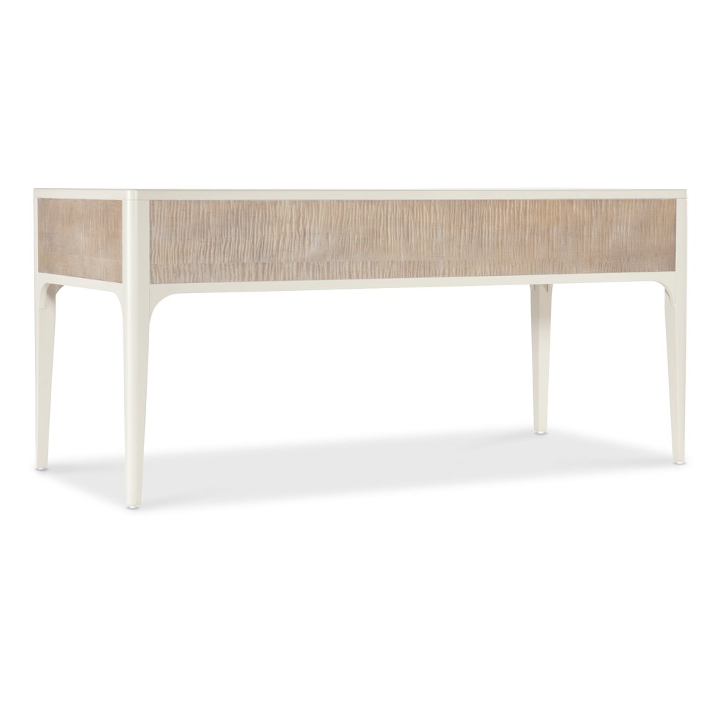 Hera Writing Desk in Cream Colored Wood by Hooker Furnishings