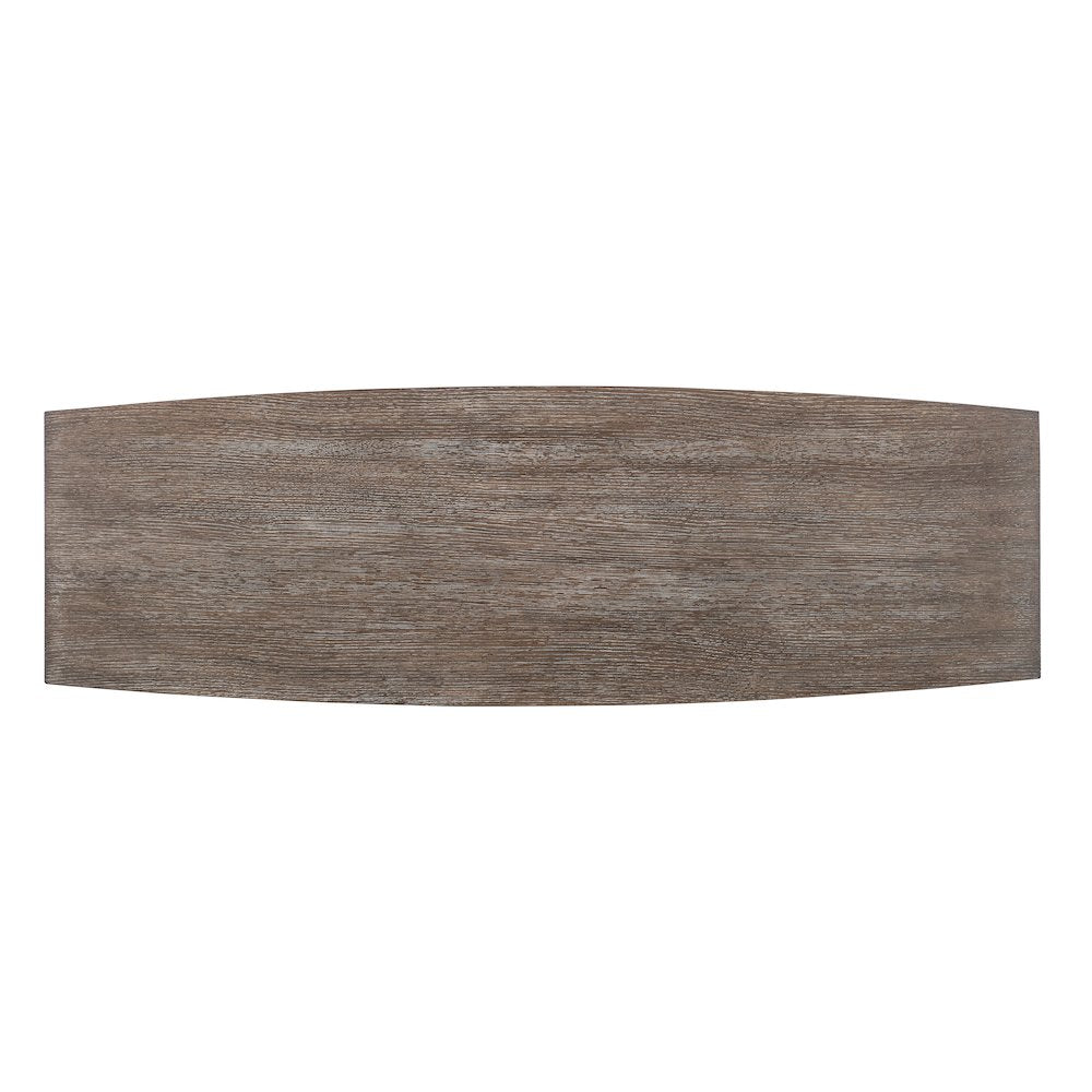 Modern Mood Wood Accent Console in Brown by Hooker Furniture