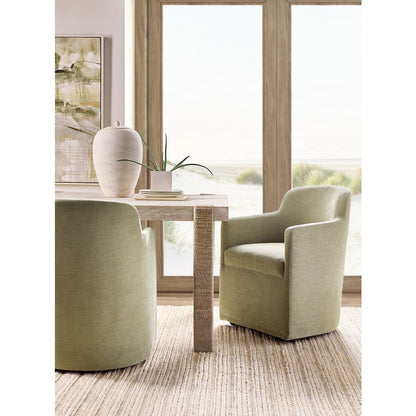 Hooker Furniture Commerce and Market Seaside Wood Dining Table in Natural