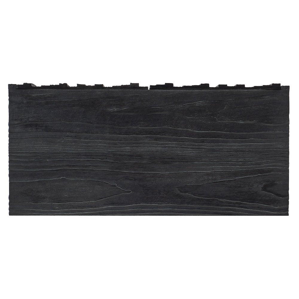 Hooker Furniture Chapman Veneers Shou Sugi Ban Accent Chest in Black