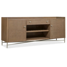Sonnet Media Credenza in Medium Brown Wood by Hooker Furnishings