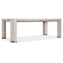 Modern Mood Wood Leg Dining Table w/ 24in leaf in Natural by Hooker Furniture