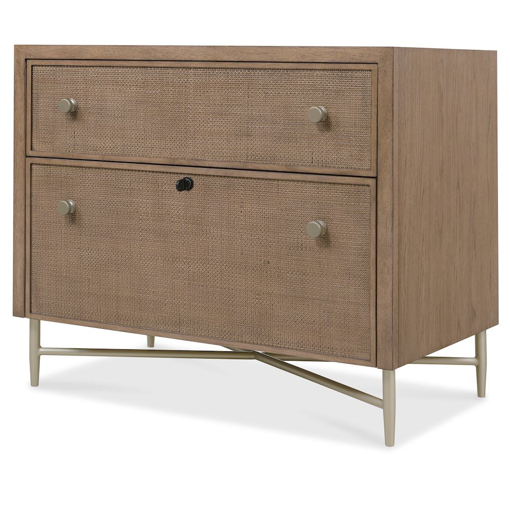 Sonnet Lateral File in Medium Brown Wood by Hooker Furnishings
