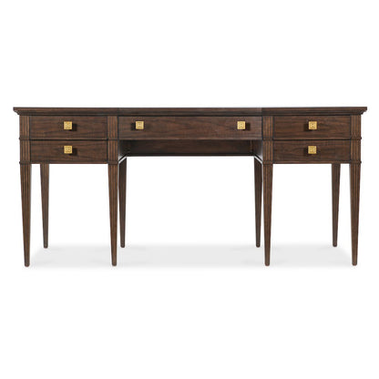 Diplomat Diplomat Writing Desk in Dark Brown Wood by Hooker Furnishings