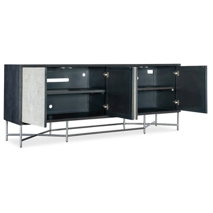 Hooker Furniture Commerce and Market Fine Lines Wood Credenza in White