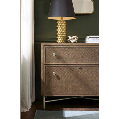 Sonnet Lateral File in Medium Brown Wood by Hooker Furnishings
