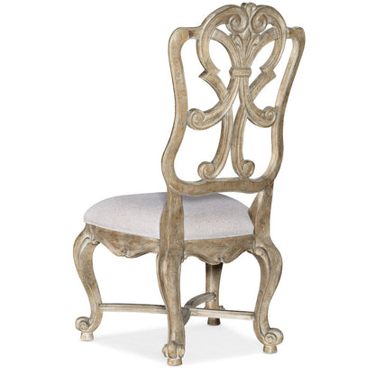 Hooker Furniture Dining Room Castella Wood Back Side Chair