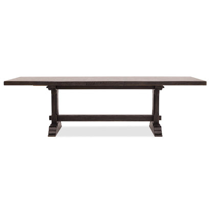 Driftwood Rectangle Dining Table with Two 20-inch Leaves