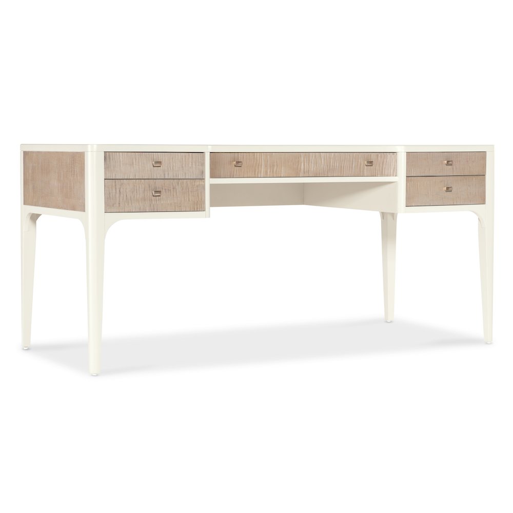 Hera Writing Desk in Cream Colored Wood by Hooker Furnishings