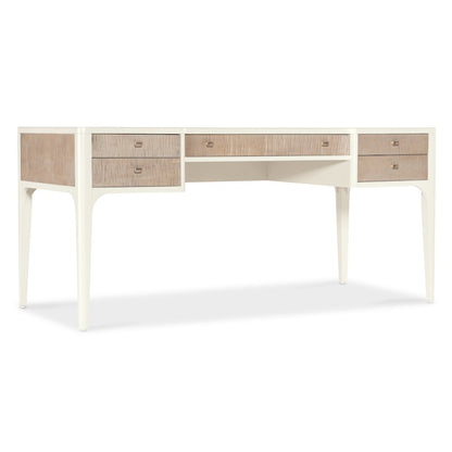 Hera Writing Desk in Cream Colored Wood by Hooker Furnishings