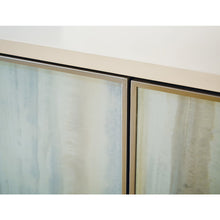 Hera Credenza in Cream Colored Wood with Three Doors by Hooker Furnishings