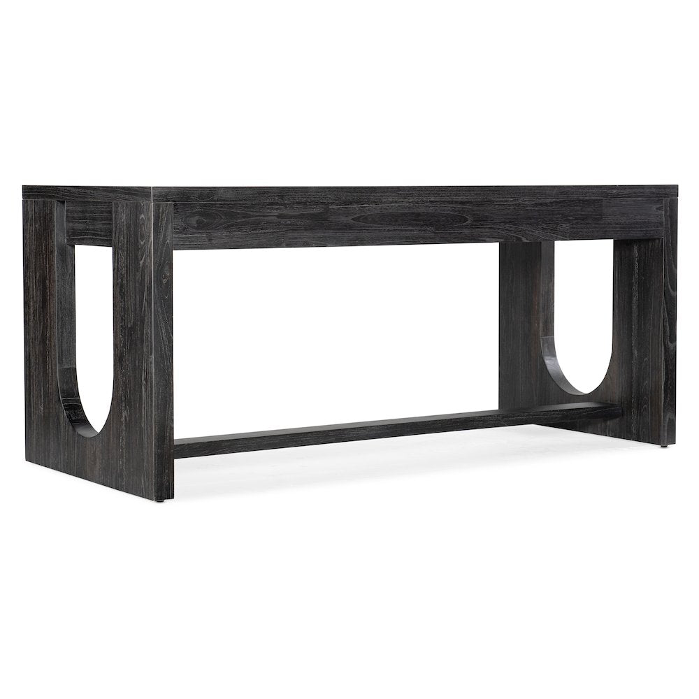 Hooker Furniture Commerce & Market Mindi Veneers Writing Desk in Black