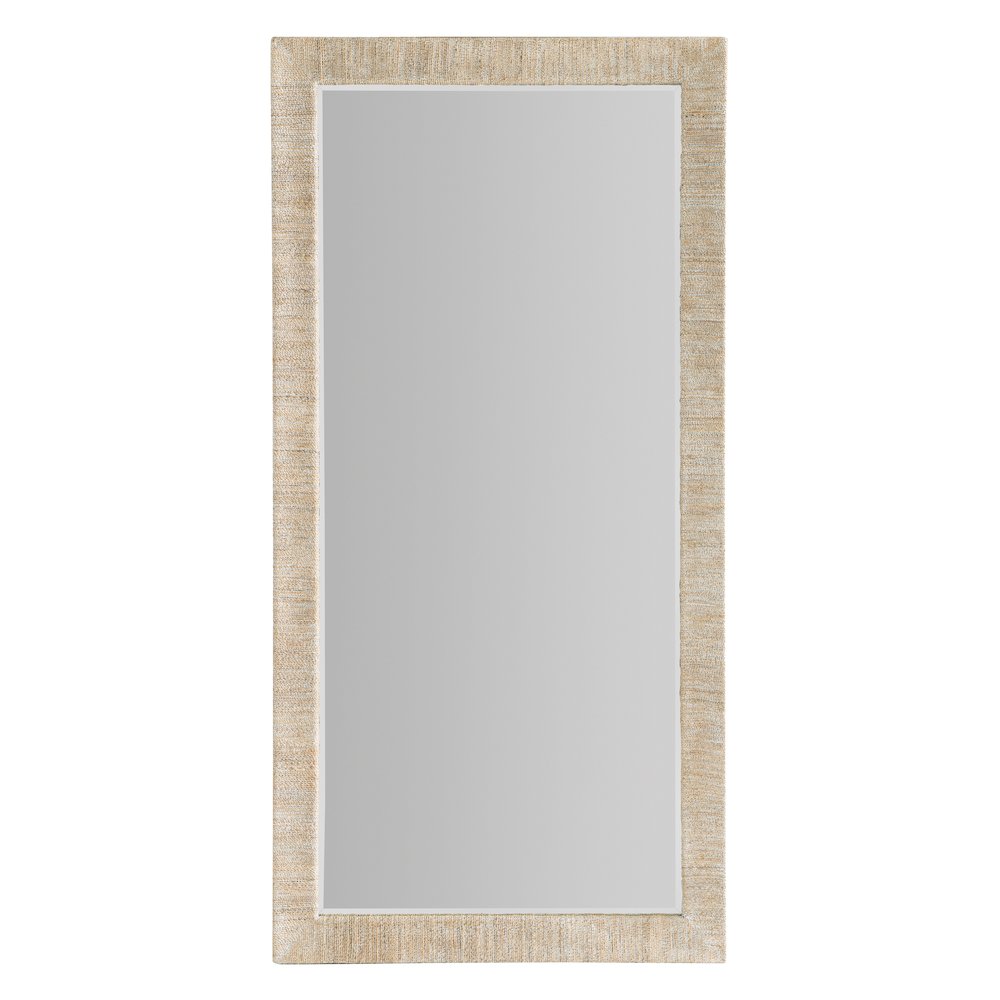 Serenity Sandpiper Floor Mirror in Natural Wood by Hooker Furniture