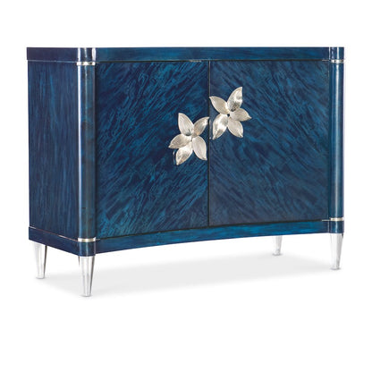 Melange Sapphire Wood Accent Chest in Blue by Hooker Furniture