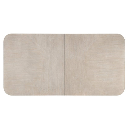 Modern Mood Wood Leg Dining Table w/ 24in leaf in Natural by Hooker Furniture