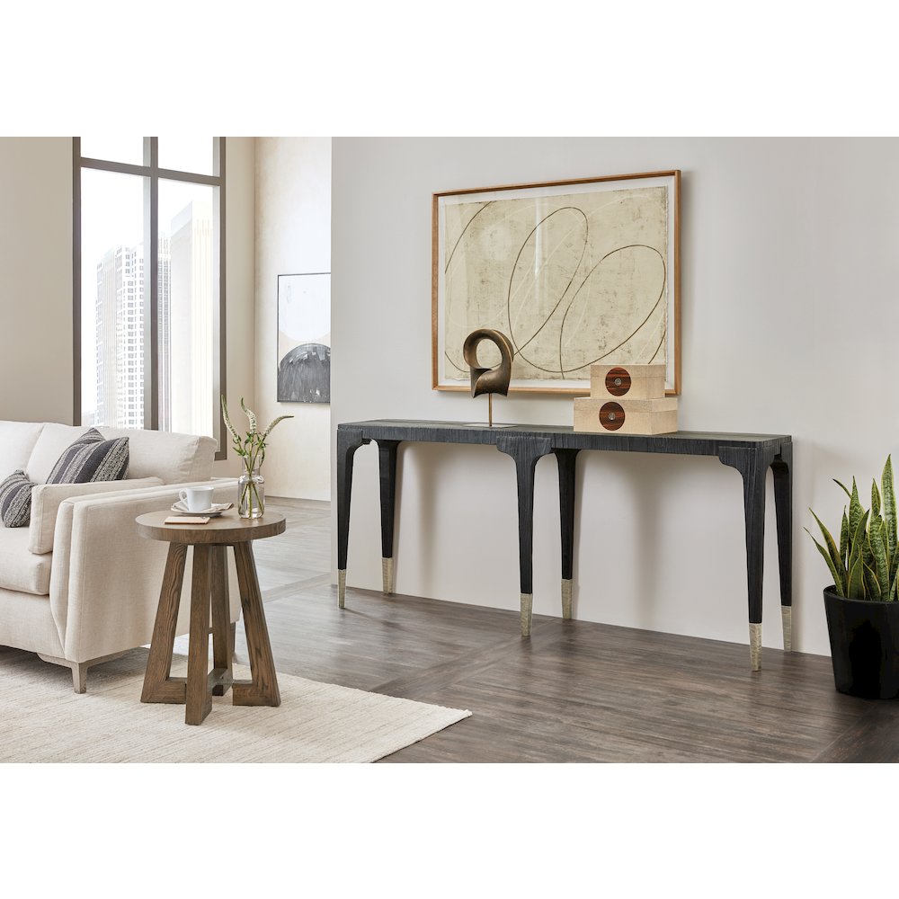 Chapman Shou Sugi Ban Console Table