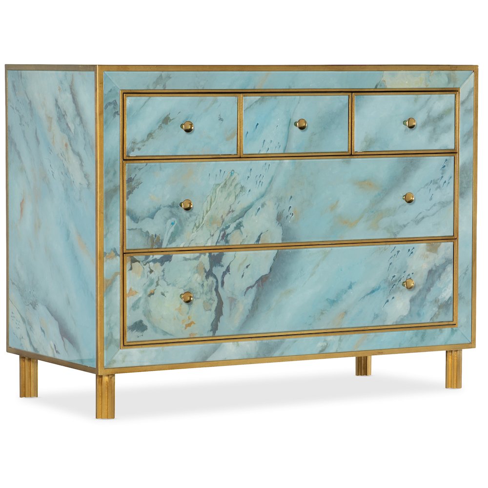 Melange Sorrell Five-Drawer Chest