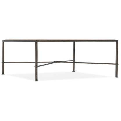 Metal Cocktail Table in Gray by Hooker Furniture