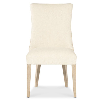 Westwood Upholstered Side Chair in Ivory Fabric by Hooker Furnishings