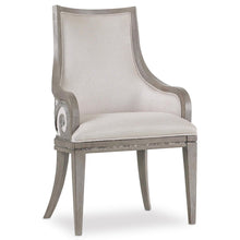 Hooker Furniture Sanctuary Upholstered Dining Arm Chair in Epoque