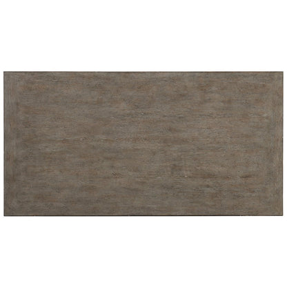 Hooker Furniture Rustic Glam Computer Desk in Light Wood