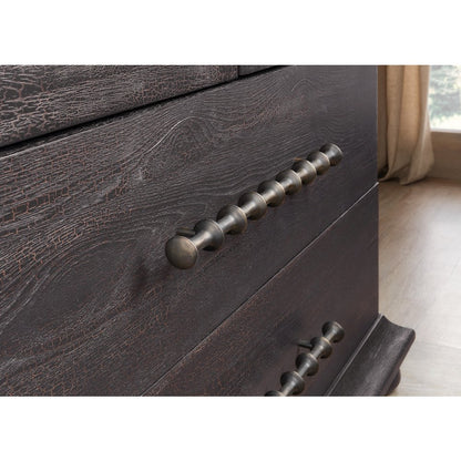 Hooker Furniture Big Sky Veneers Wood Small Wardrobe in Black