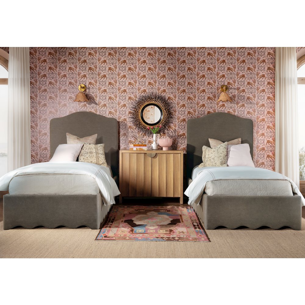 Commerce and Market Liv Twin Upholstered Bed