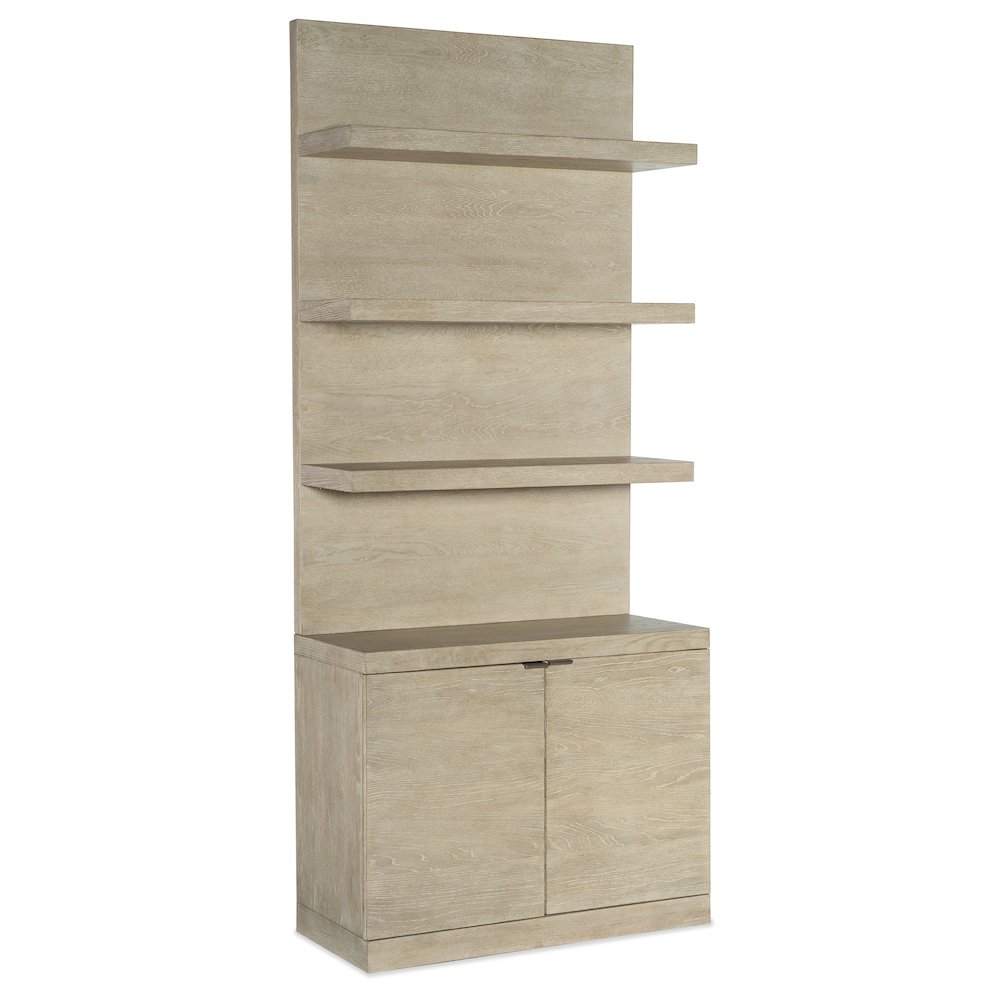 Hooker Furniture Home Office Cascade Bookcase Base and Hutch
