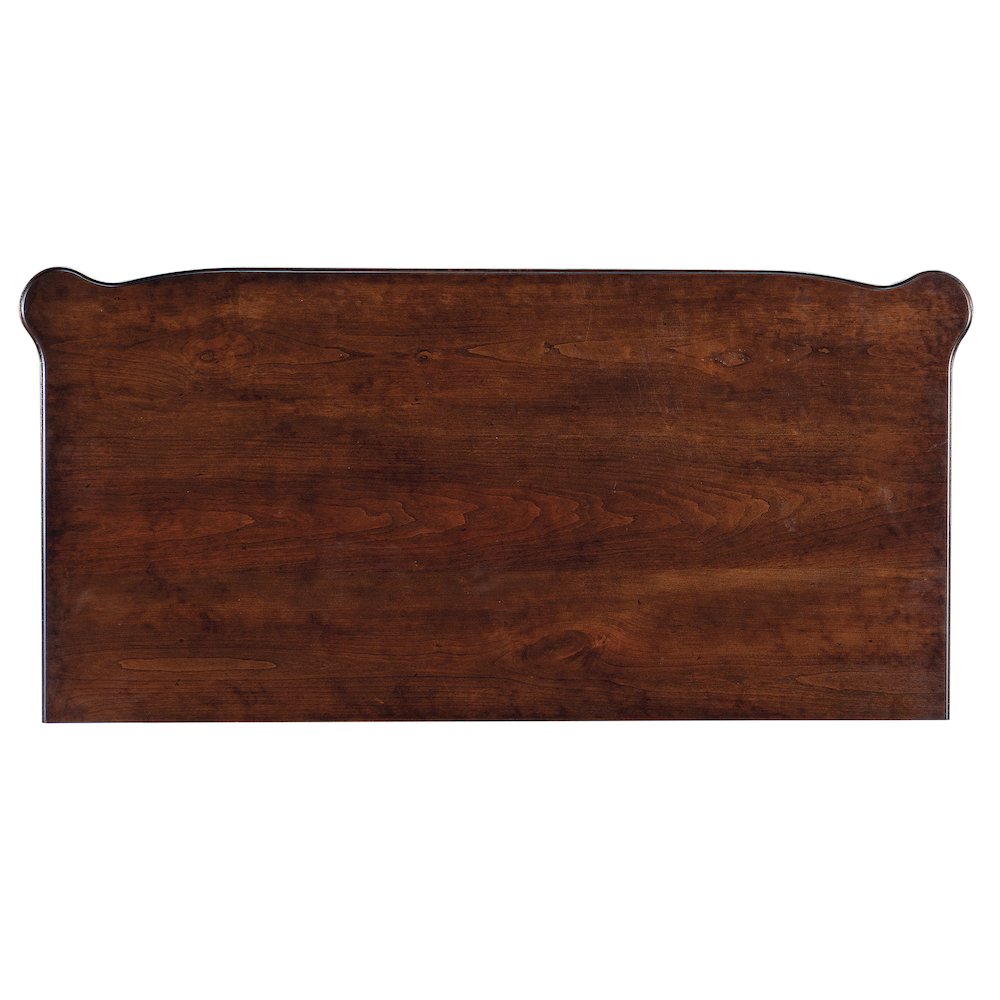 Hooker Furniture Charleston 5-Drawer Wood Chest in Maraschino Cherry Brown