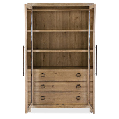 Vineyard Row Wardrobe in Light Natural Wood by Hooker Furnishings