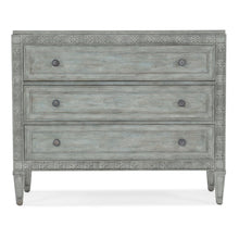 Charleston Three-Drawer Wood Chest in Waterscape Blue by Hooker Furniture