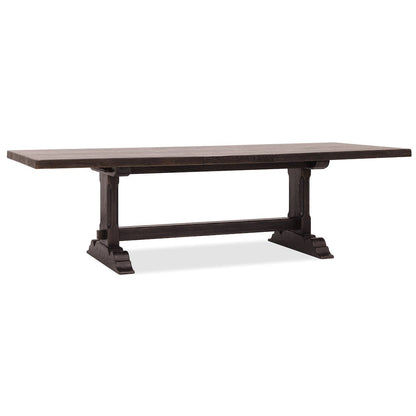 Driftwood Rectangle Dining Table with Two 20-inch Leaves