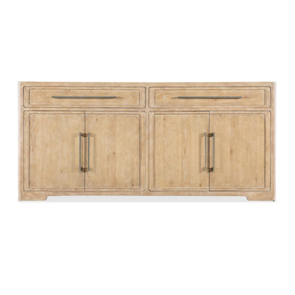 Retreat Buffet in Beige w/ Stone Inlay by Hooker Furniture