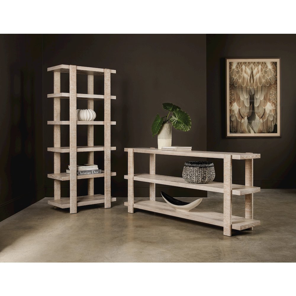 Commerce & Market Console Table in Brown Wood by Hooker Furniture