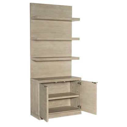 Hooker Furniture Home Office Cascade Bookcase Base and Hutch