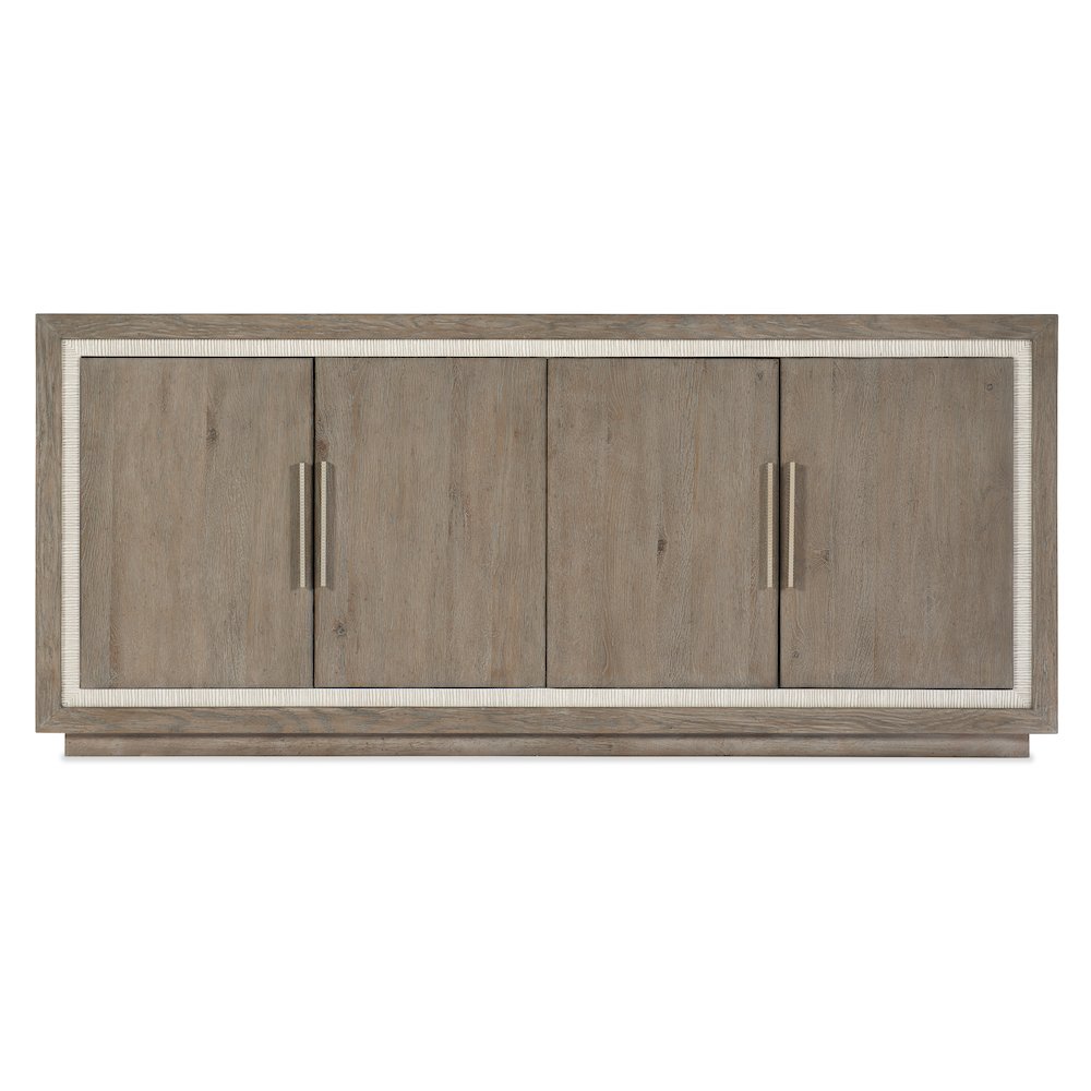 Serenity Tulum Media Storage Cabinet in Gray Wood by Hooker Furniture