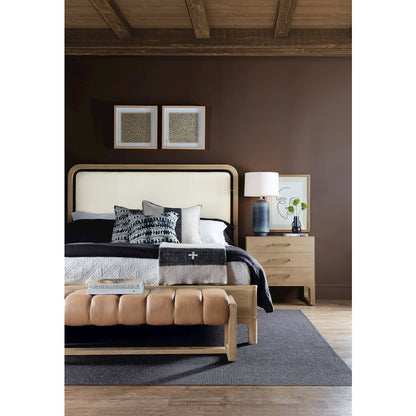 Banyon Bay Three Drawer Nightstand in Natural Wood by Hooker Furnishings