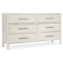 Hooker Furniture Serenity 6-Drawers Bedroom Dresser in Sand Dollar