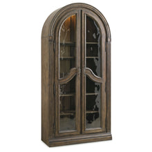 Hooker Furniture Rhapsody Bunching Curio in Rustic Walnut