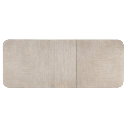 Modern Mood Wood Leg Dining Table w/ 24in leaf in Natural by Hooker Furniture