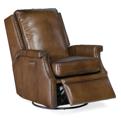 Hooker Furniture Collin Power Swivel Glider Recliner