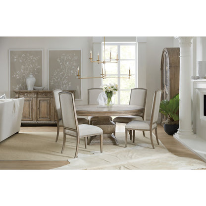 Hooker Furniture Castella Fabric Upholstered Side Chair in Beige