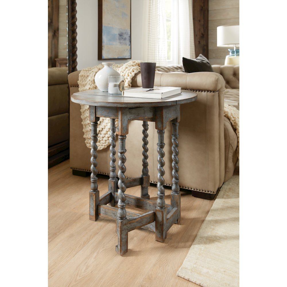 La Grange Prause Gate Leg Round Table