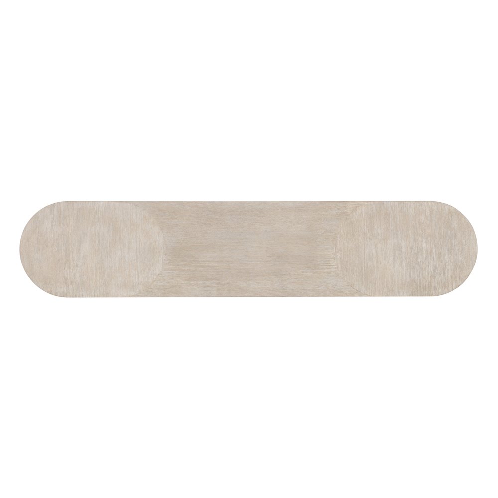 Modern Mood Wood Console Table in Natural by Hooker Furniture