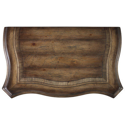 Hooker Furniture Rhapsody 3-Drawer Bachelor's Chest in Rustic Walnut
