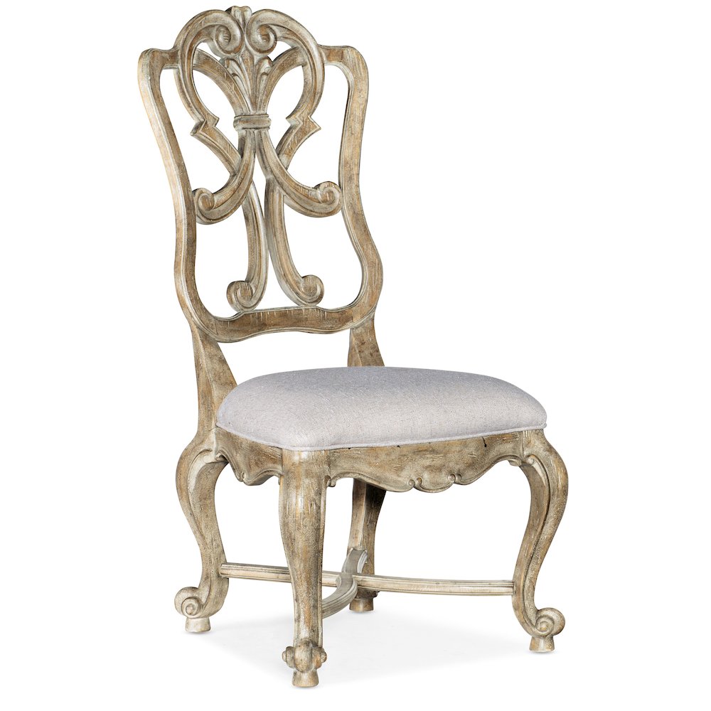 Hooker Furniture Dining Room Castella Wood Back Side Chair