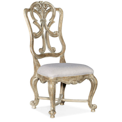 Hooker Furniture Dining Room Castella Wood Back Side Chair