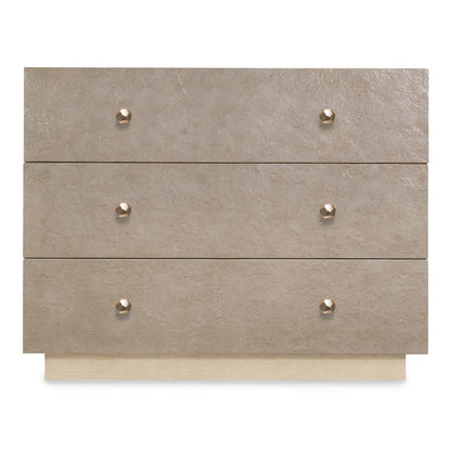 Westwood Bachelors Chest with Silver Leaf Plated Wood Drawer Fronts by Hooker