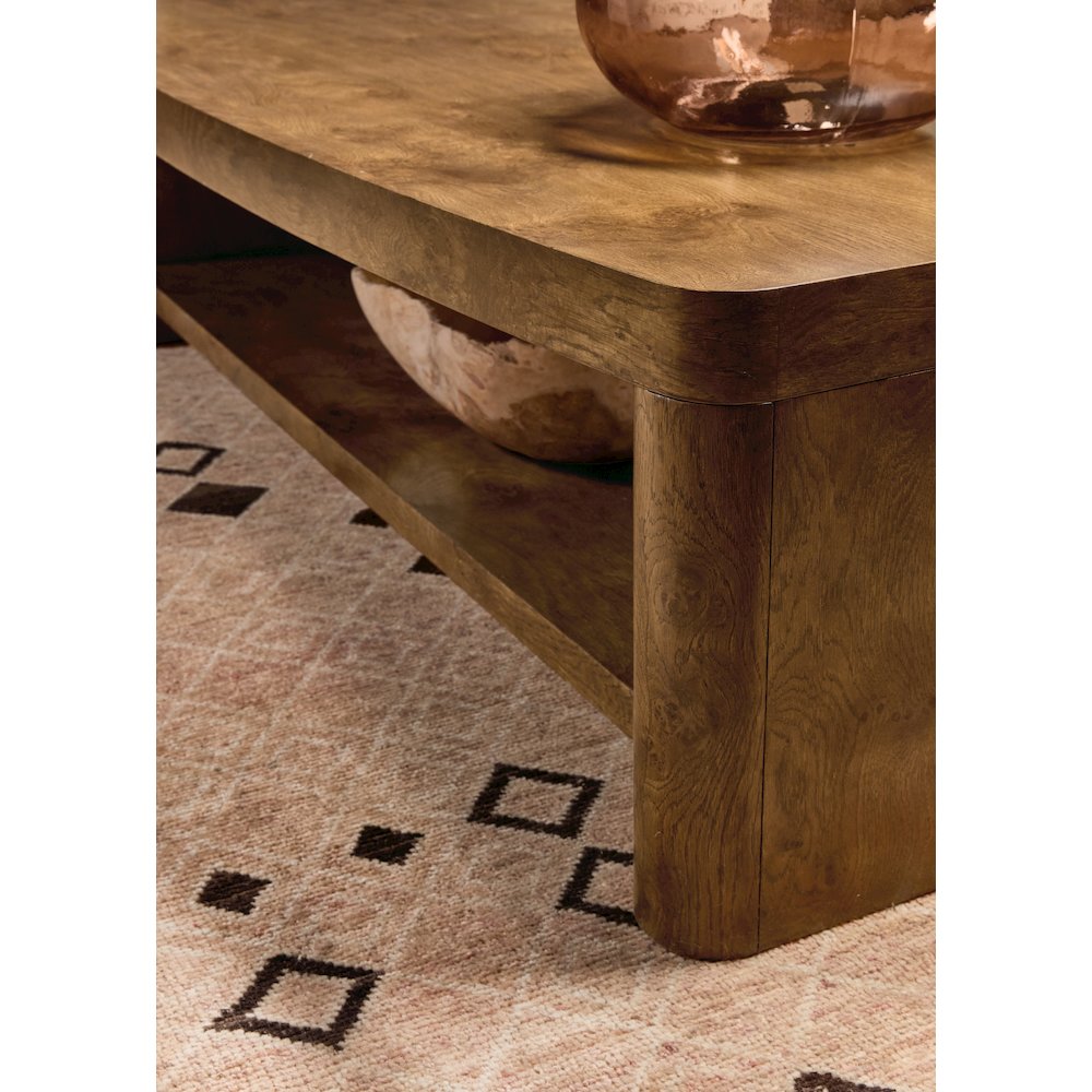 Melange Romano Rectangle Cocktail Table