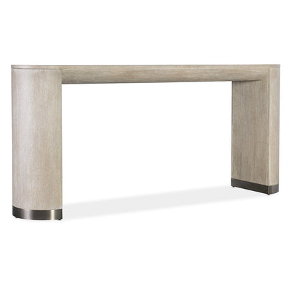Modern Mood Wood Console Table in Natural by Hooker Furniture
